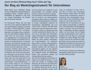 Blog als Marketinginstrument